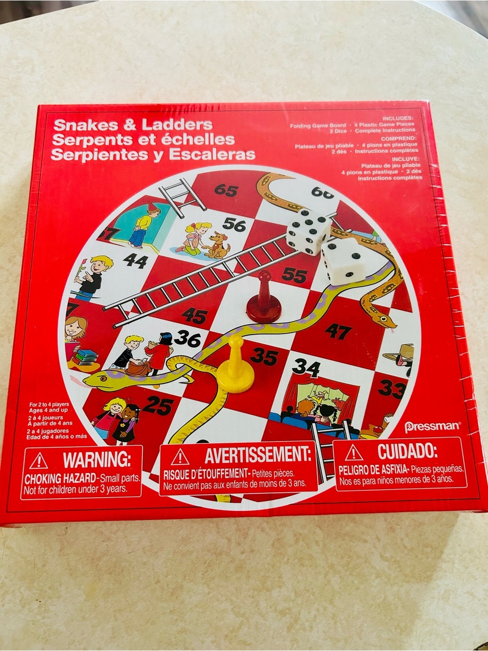 Snakes & Ladders Board Game